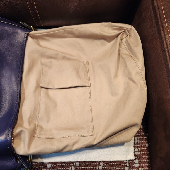 Coach Legacy Leather Large Duffle Horsebit Closure - PURPLE - EUC - Picture 9 of 12